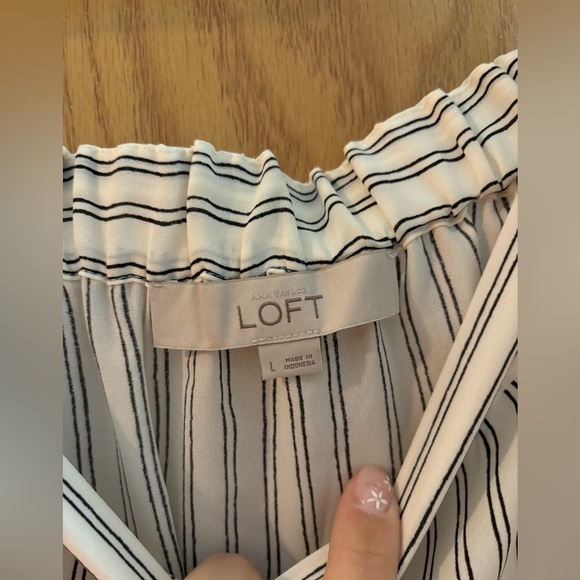Loft Striped Blouse - Picture 2 of 2